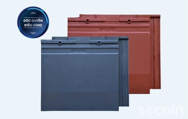 French-style flat roof tile